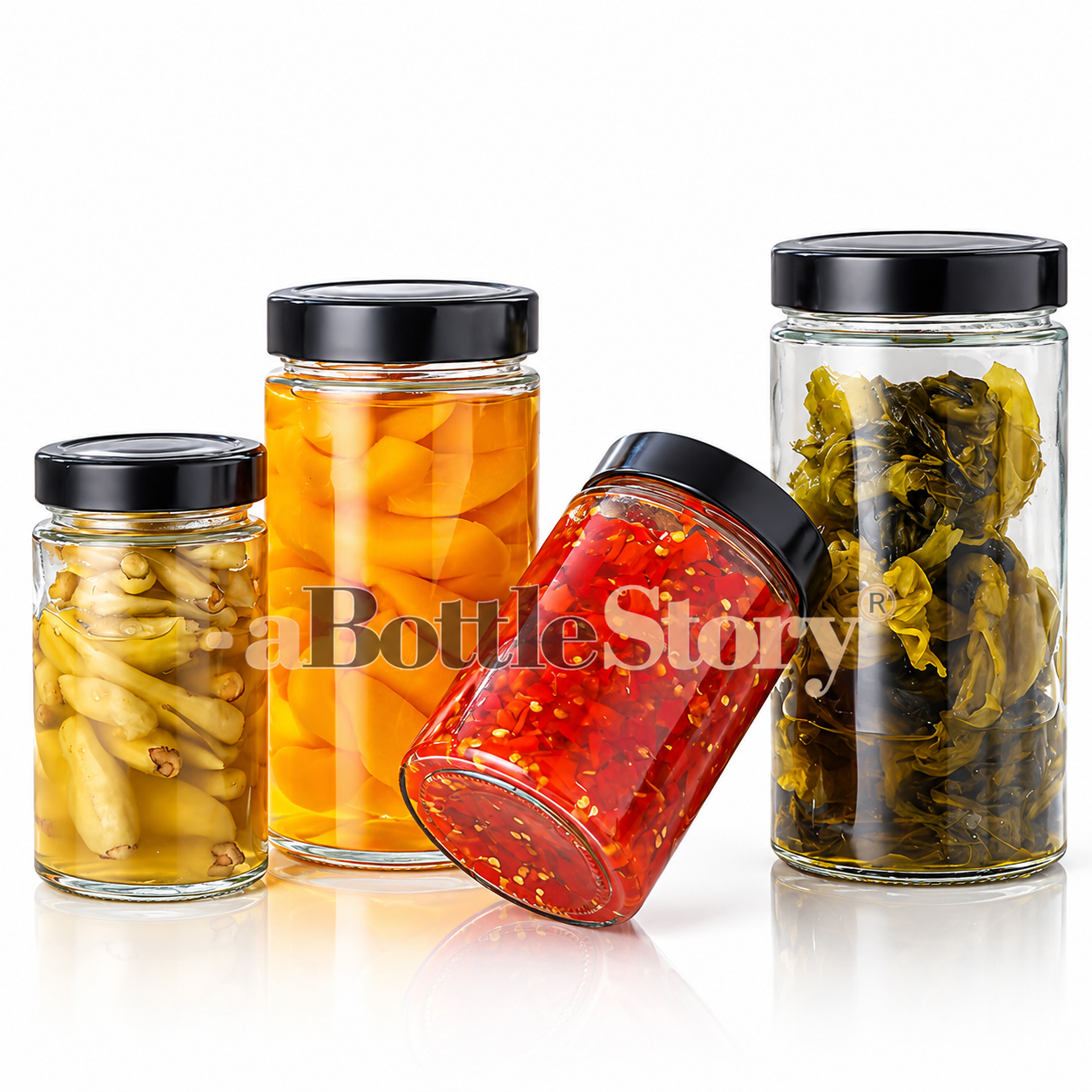 Artisanal Pickles in Glass Jars
