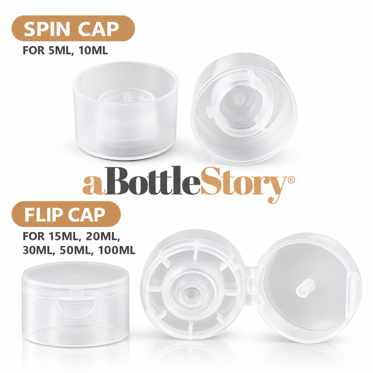 Frosted Tubes with aBottleStory Branding